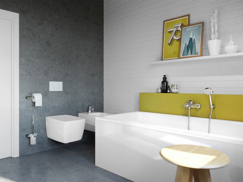 Смеситель для ванны и душа KLUDI PURE&EASY однорычажный, хром (376810565) — изображение 2