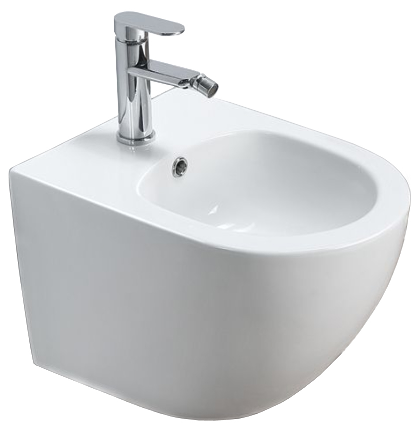 Биде подвесное Azario Grado 480х370х325 белый (AZ-0046) — изображение 2