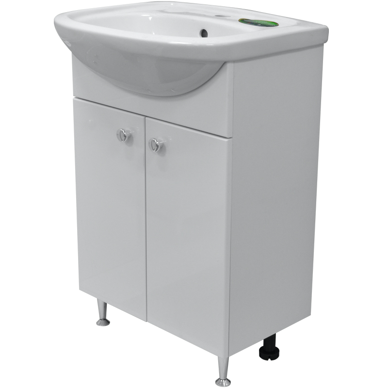 Комплект Тумба Моника New 55 напольная 550х830х300 с раковиной Арго 55 (CS00076239) — изображение 2