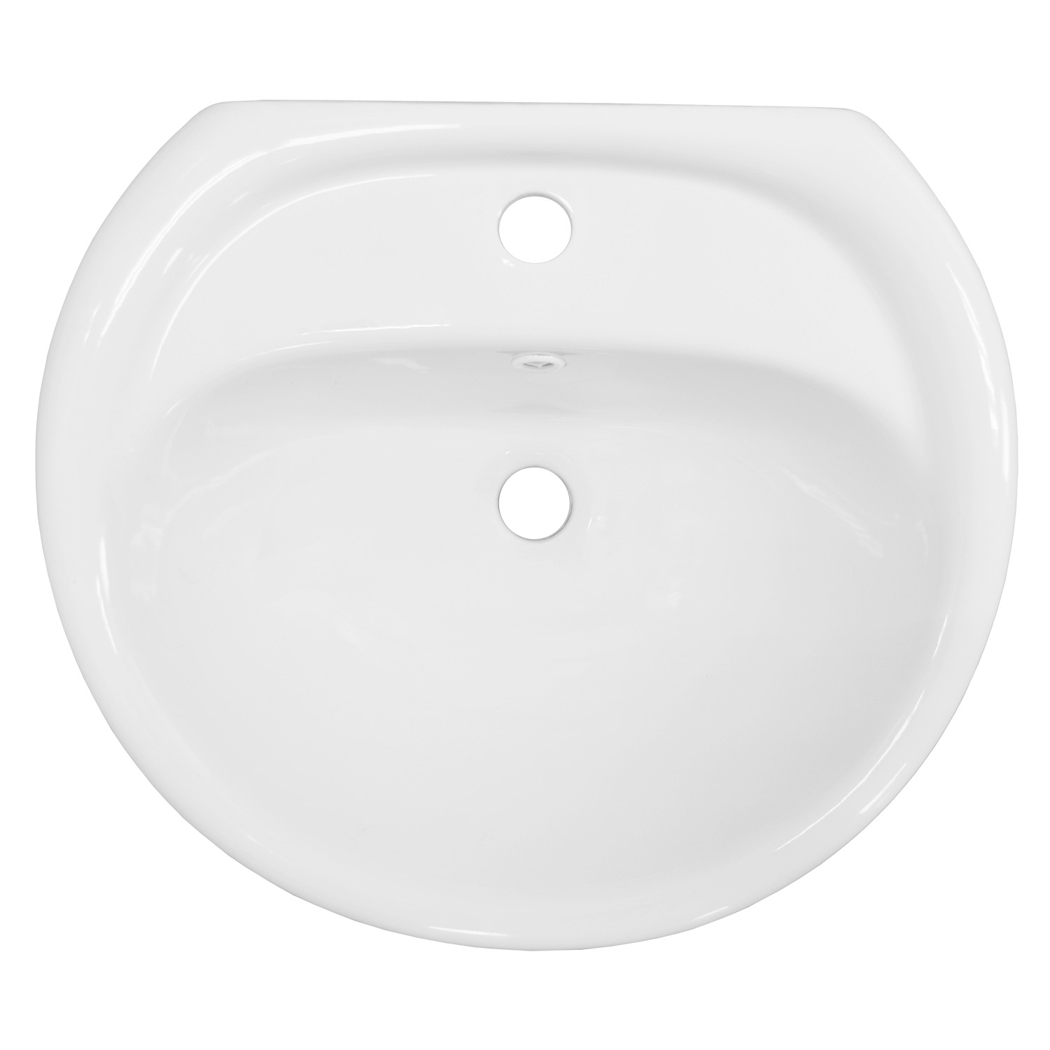 Раковина Loranto Atina 495х415х840 в комплекте с пьедесталом (CS-028) — изображение 3