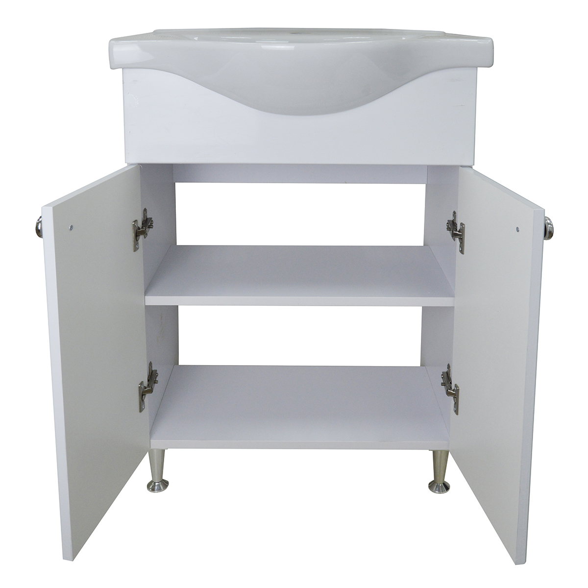 Комплект Тумба Моника New 65 (660х830х450) с раковиной (арт. 7065) Basic 65 (CS00071367) — изображение 4