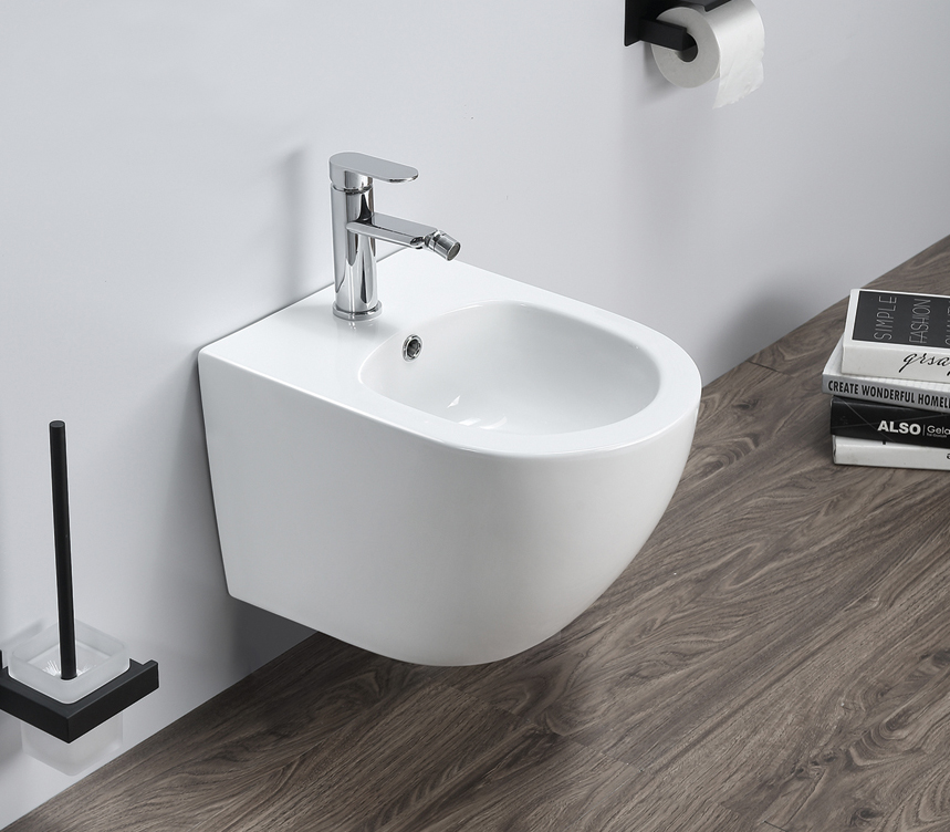Биде подвесное Azario Grado 480х370х325 белый (AZ-0046) — изображение 3