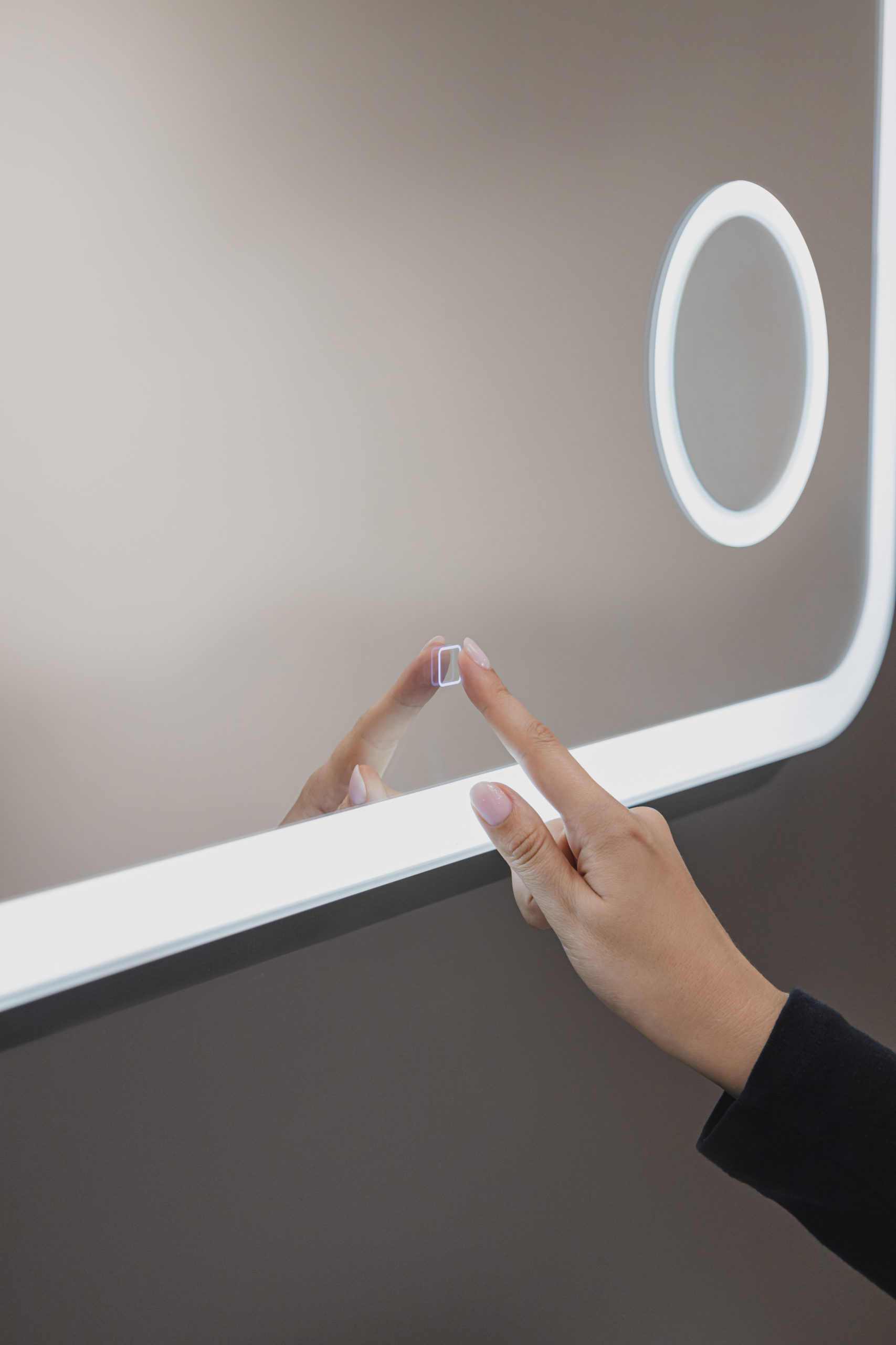 Зеркало AZARIO Эльза 800х550, LED-подсветка с диммером, сенсорный выключатель (ФР-00002156) — изображение 7