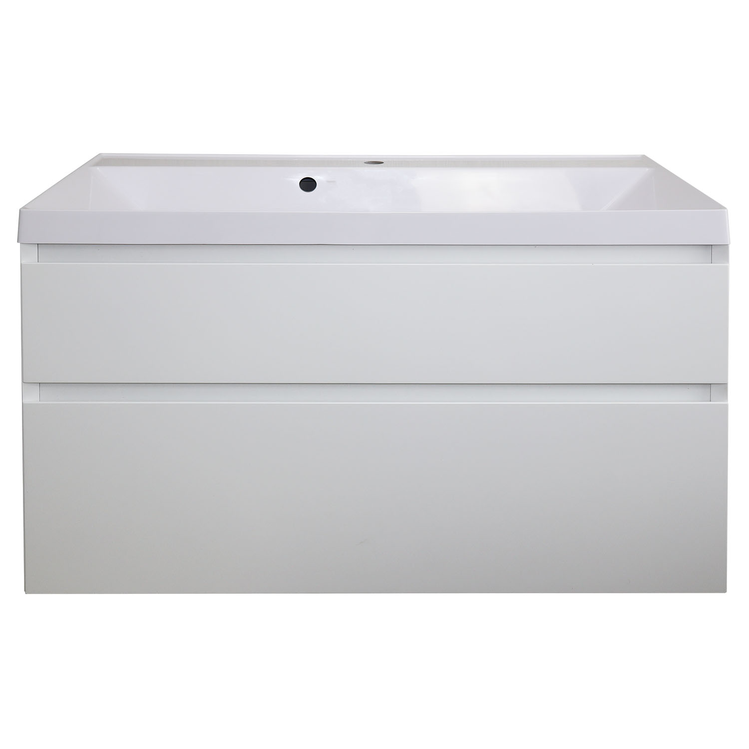 Комплект тумба Azario Velluto 100 1000х450х660 подвесная, с раковиной Slim 100, белый матовый (CS00088604) — изображение 3