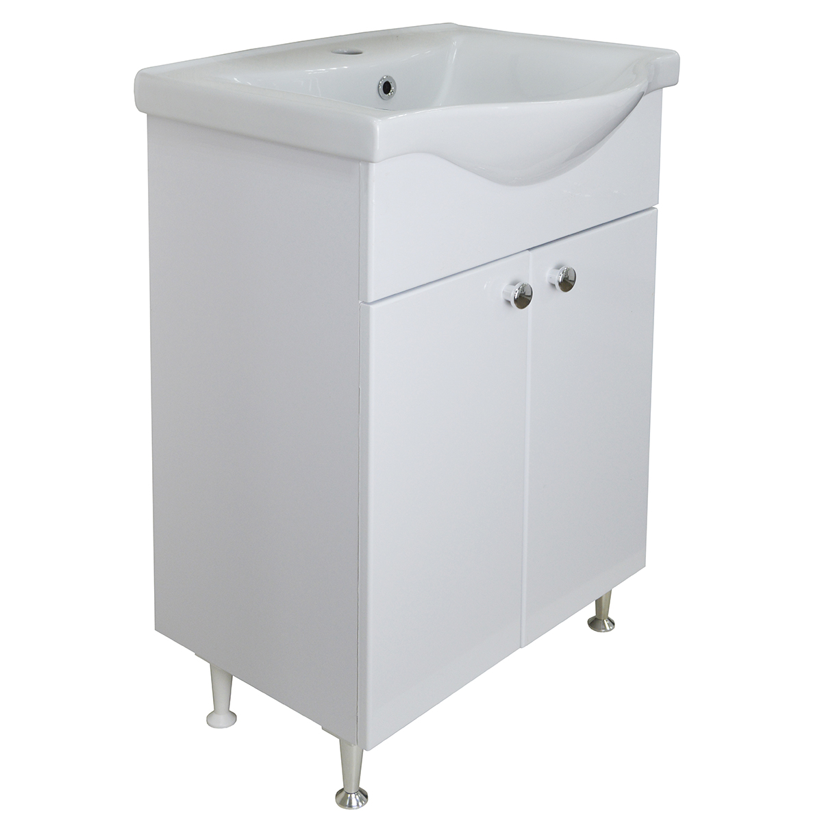 Комплект Тумба Моника New 65 (660х830х450) с раковиной (арт. 7065) Basic 65 (CS00071367) — изображение 2