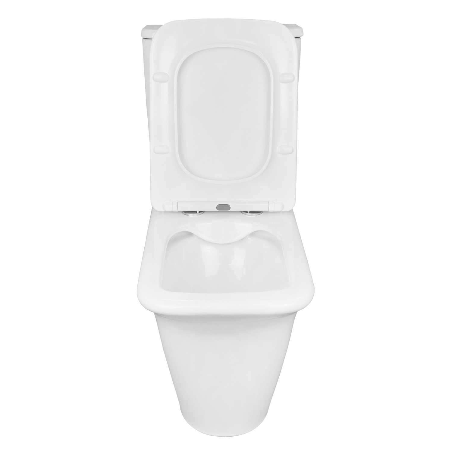 Унитаз-компакт Azario AVERO 660x360х820 напольный, безободковый с бачком и сиденьем микролифт (AZ-3121) — изображение 4