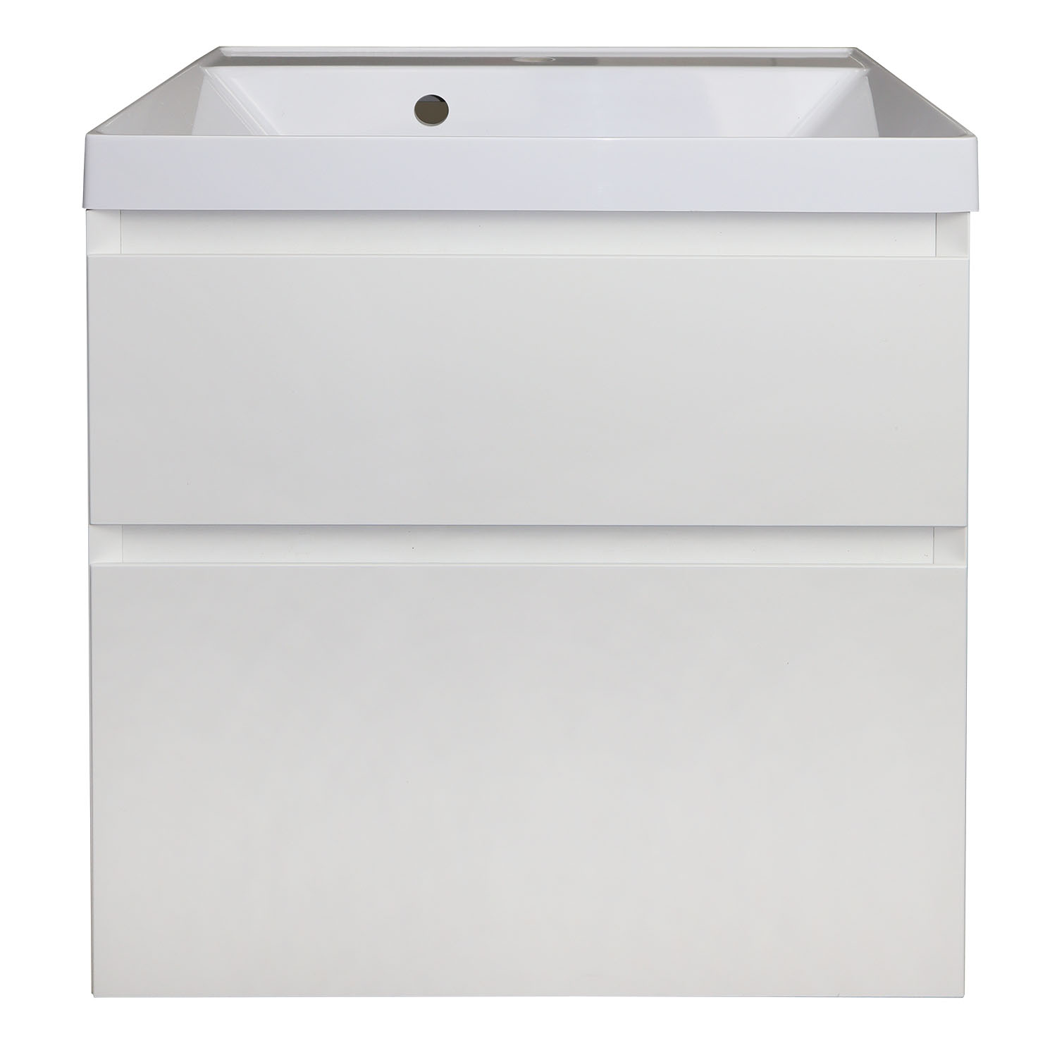 Комплект тумба Azario Velluto 60 600х450х660 подвесная, с раковиной Slim 60, белый матовый (CS00088601) — изображение 3