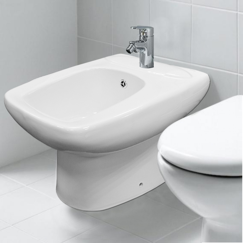 Биде напольное AZARIO ELANA 590х350х400 (AZ-434B) — изображение 3