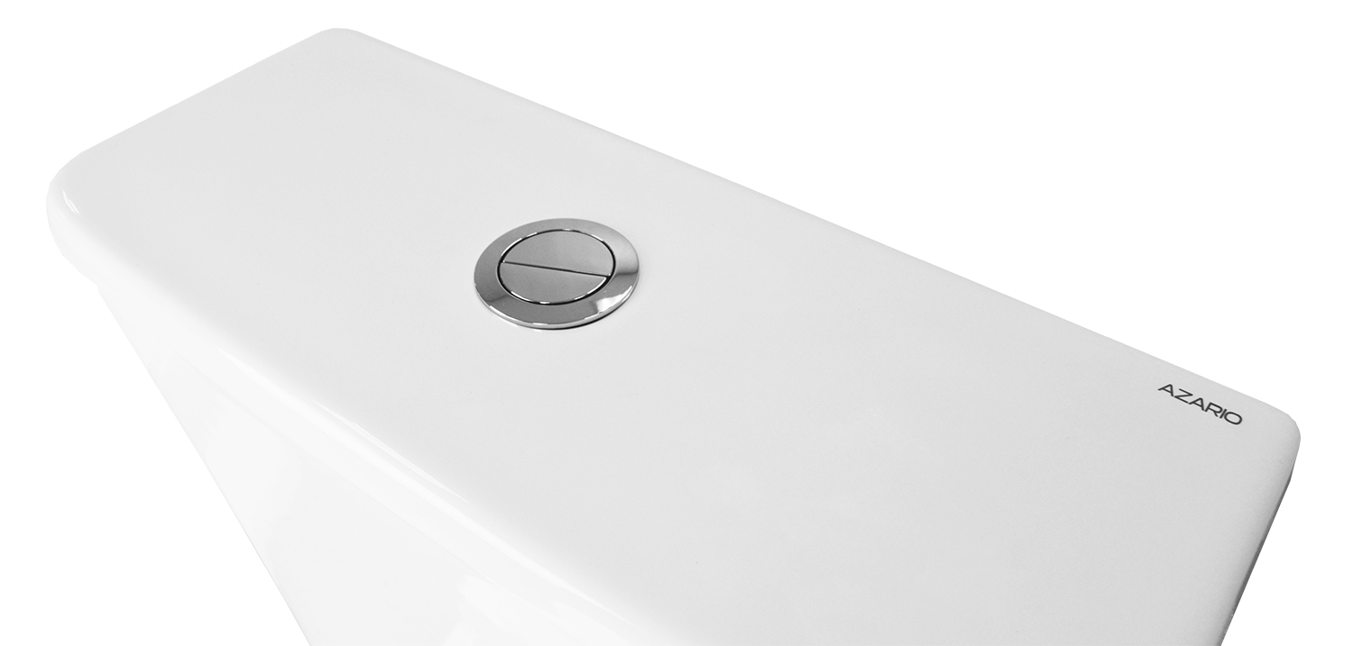 Унитаз-компакт Azario AVERO 660x360х820 напольный, безободковый с бачком и сиденьем микролифт (AZ-3121) — изображение 11