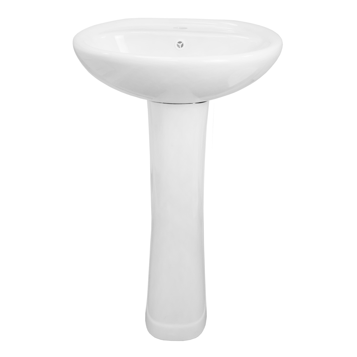 Раковина Loranto Atina 495х415х840 в комплекте с пьедесталом (CS-028) — изображение 2