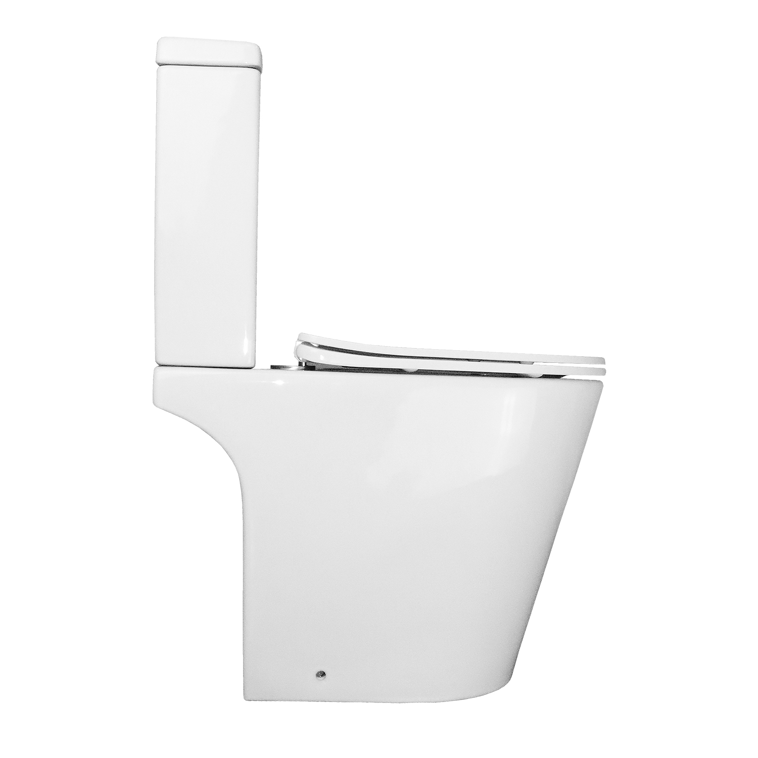 Унитаз-компакт Azario Flin 365х590х790 напольный, безободковый с быстросъемным сиденьем микролифт (AZ-1363C) — изображение 12